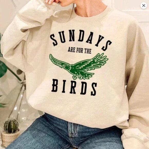 Philadelphia Eagles Football Sweatshirt, Philadelphia Eagles Shirt Sweatshirt - Picture 1 of 2